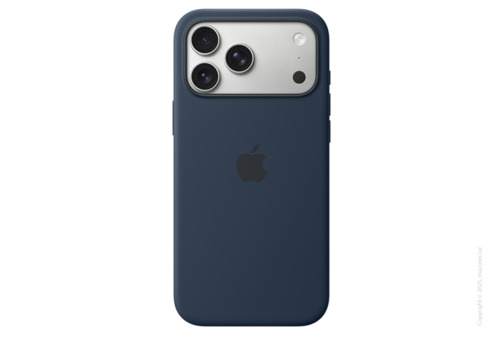 iPhone 17 Pro Max Silicone Case with MagSafe – Midnight