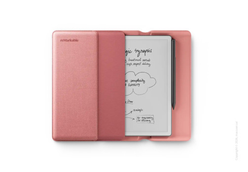 Чехол Sleeve Folio for reMarkable Paper Pure, Desert Pink