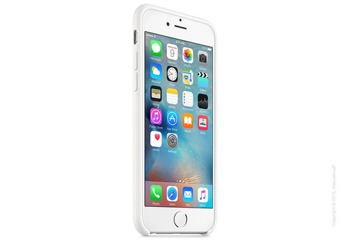 Чехол Apple iPhone 6/6s Plus Silicone Case, White