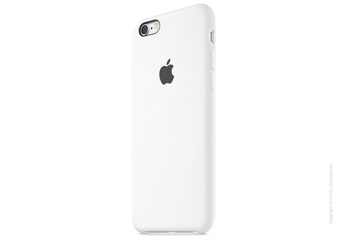 Чехол Apple iPhone 6/6s Plus Silicone Case, White