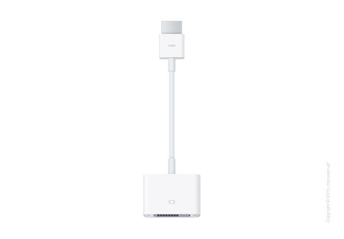 Адаптер Apple HDMI to DVI Adapter