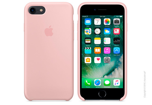 Чехол Apple iPhone 8/7 Silicone Case, Pink Sand Copy