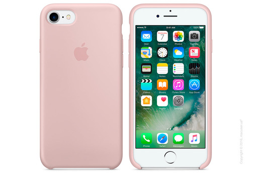 Чехол Apple iPhone 8/7 Silicone Case, Pink Sand Copy