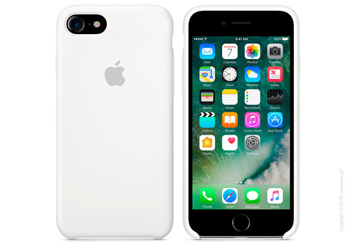 Чехол Apple iPhone 8/7 Silicone Case, White Copy