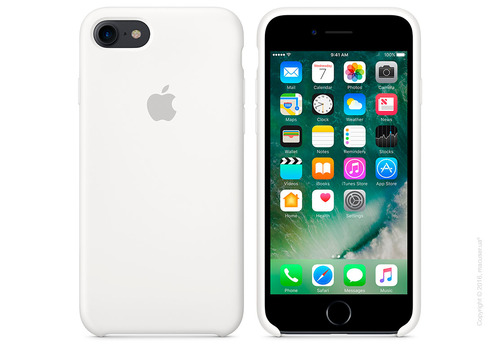 Чехол Apple iPhone 8/7 Silicone Case, White Copy