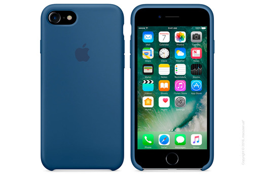 Чехол Apple iPhone 8/7 Silicone Case, Ocean Blue Copy