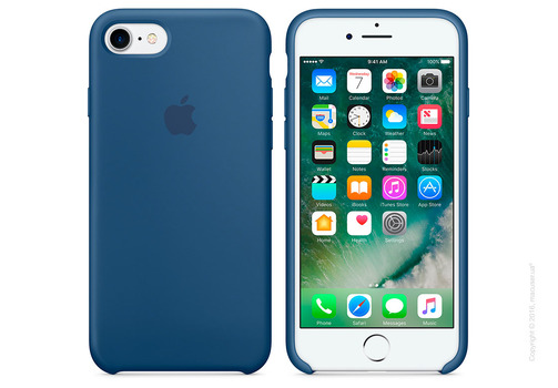 Чехол Apple iPhone 8/7 Silicone Case, Ocean Blue Copy
