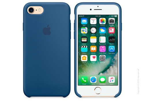 Чехол Apple iPhone 8/7 Silicone Case, Ocean Blue Copy