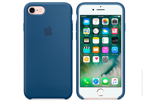 Чехол Apple iPhone 8/7 Silicone Case, Ocean Blue Copy