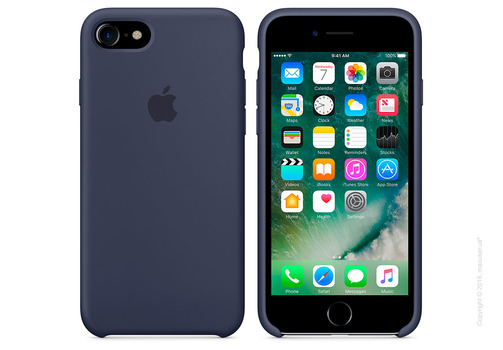Чехол Apple iPhone 8/7 Silicone Case, Midnight Blue Copy