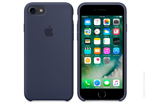 Чехол Apple iPhone 8/7 Silicone Case, Midnight Blue Copy