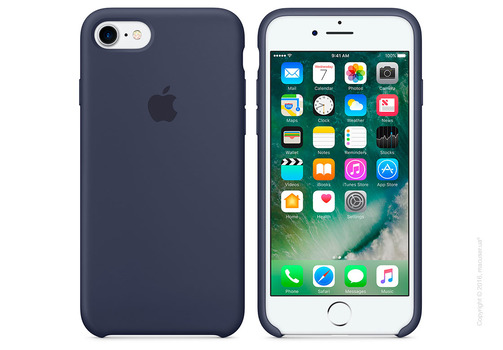 Чехол Apple iPhone 8/7 Silicone Case, Midnight Blue Copy