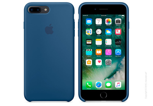 Чехол Apple iPhone 8 Plus/7 Plus Silicone Case, Ocean Blue Copy