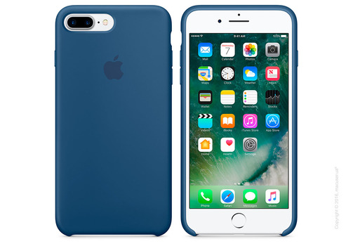 Чехол Apple iPhone 8 Plus/7 Plus Silicone Case, Ocean Blue Copy