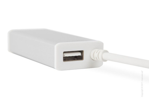 Адаптер Moshi USB-C to Gigabit Ethernet Adapter