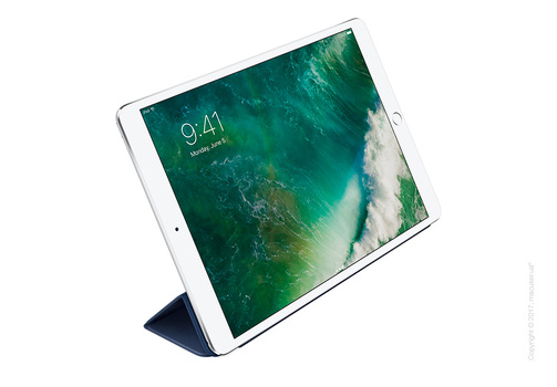 Чехол Кожаный Smart Cover, Midnight Blue для iPad Pro 10,5
