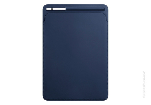 Кожаный чехол-футляр для iPad Pro 10,5 дюйма,тёмно-синий цвет
