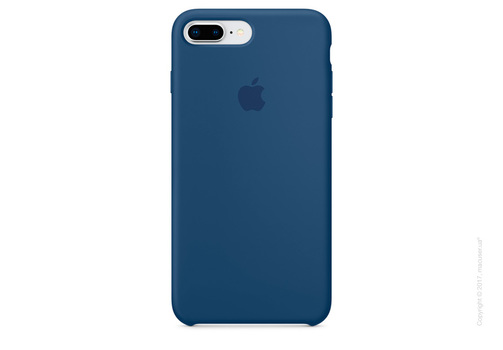 Чехол Apple iPhone 8 Plus/7 Plus Silicone Case, Blue Cobalt Copy