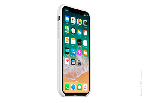 Чехол iPhone X Silicone Case - White Copy