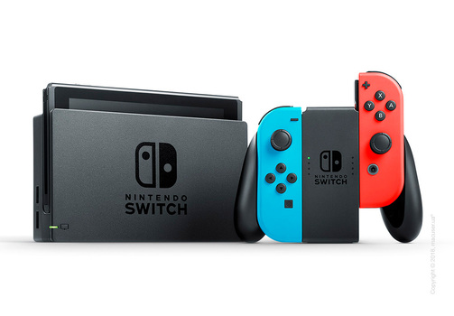 Игровая консоль Nintendo Switch - Neon Red/Neon Blue Joy-Con V2