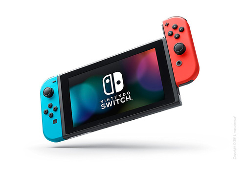 Игровая консоль Nintendo Switch - Neon Red/Neon Blue Joy-Con V2