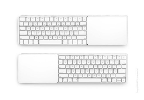 Крепление MagicBridge for Magic Trackpad 2 & Keyboard