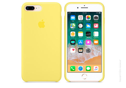 Чехол Apple iPhone 8 Plus/7 Plus  Silicone Case, Lemonade Copy