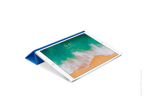 Чехол Кожаный Smart Cover, Electric Blue для iPad Pro 10,5