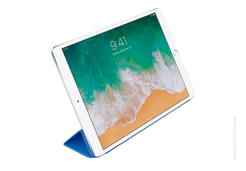 Чехол Кожаный Smart Cover, Electric Blue для iPad Pro 10,5