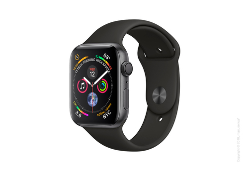Apple Watch Series 4 GPS 40mm Space Gray Aluminum Case with Black Sport Band