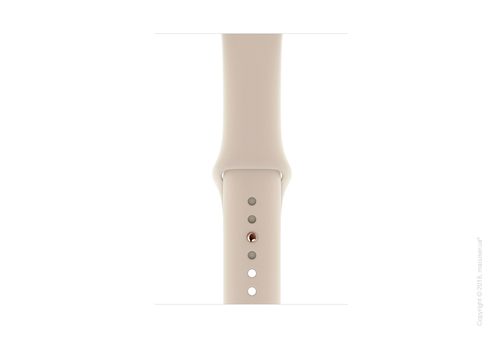 Apple Watch Series 4 GPS + Cellular 44mm Gold Stainless Steel Case with Stone Sport Band