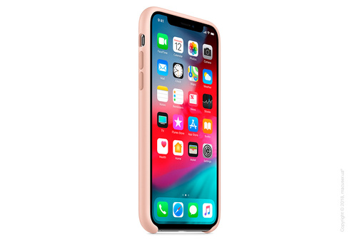 iPhone Xs Max Silicone Case - Pink Sand Copy