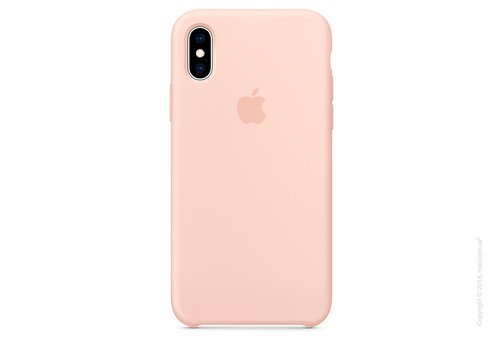 iPhone Xs Max Silicone Case - Pink Sand Copy