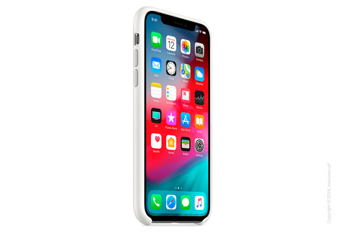 iPhone Xs Max Silicone Case - White Copy