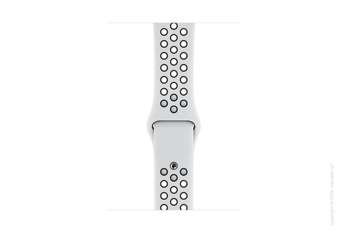 Apple Watch Series 4 GPS 44mm Silver Aluminum Case with Pure Platinum/Black Nike Sport Band