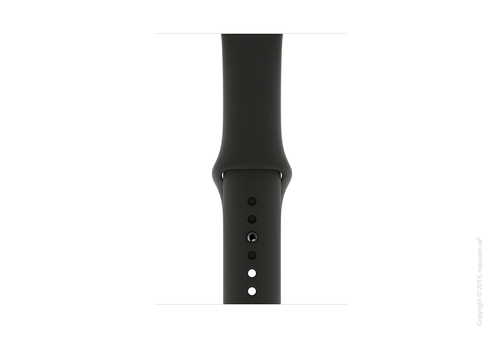 Спортивный ремешок Apple 44mm Black Sport Band - S/M & M/L