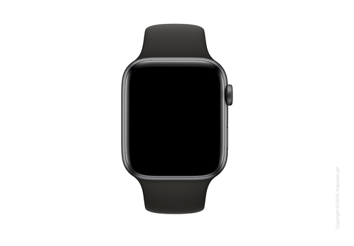 Спортивный ремешок Apple 44mm Black Sport Band - S/M & M/L