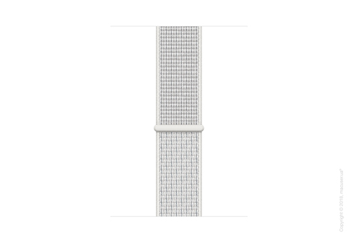 Apple Watch Series 4 GPS 40mm Silver Aluminum Case with Summit White Nike Sport Loop