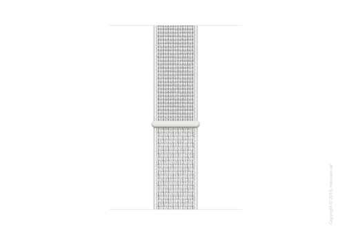 Apple Watch Series 4 GPS 44mm Silver Aluminum Case with Summit White Nike Sport Loop