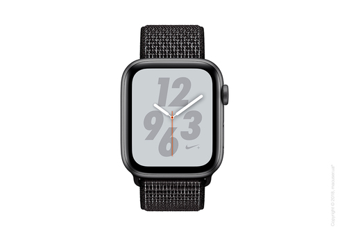Apple Watch Series 4 GPS 40mm Space Gray Aluminum Case with Black Nike Sport Loop