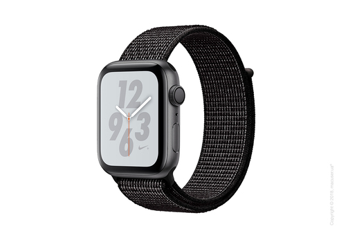 Apple Watch Series 4 GPS 40mm Space Gray Aluminum Case with Black Nike Sport Loop