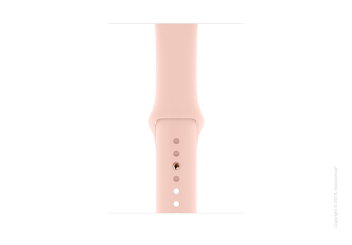Apple Watch Series 4 GPS + Cellular 44mm Gold Aluminum Case with Pink Sand Sport Band