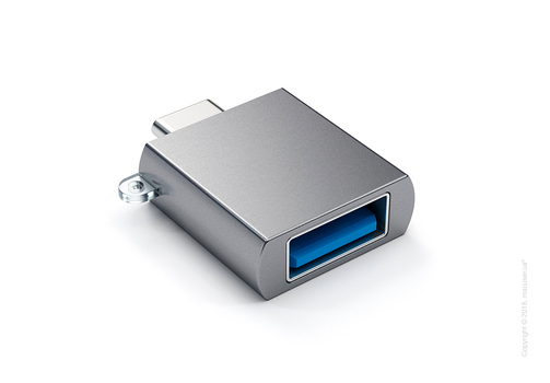 Адаптер Satechi Aluminum Type-C to USB 3.0 Adapter Space Gray