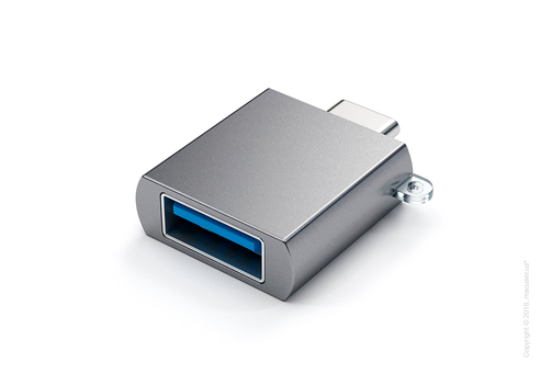 Адаптер Satechi Aluminum Type-C to USB 3.0 Adapter Space Gray