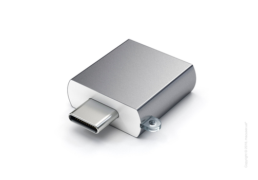 Адаптер Satechi Aluminum Type-C to USB 3.0 Adapter Space Gray