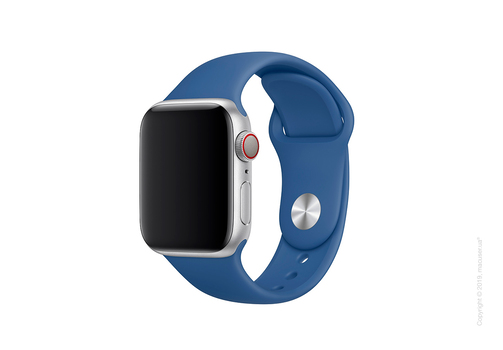 Спортивный ремешок Apple 40mm Delft Blue Sport Band - S/M & M/L