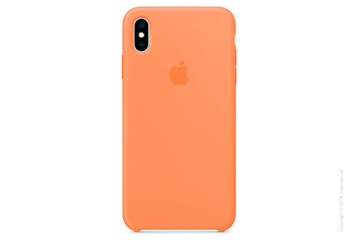 iPhone Xs Max Silicone Case - Papaya Copy