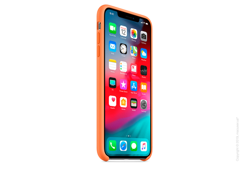 iPhone Xs Max Silicone Case - Papaya Copy