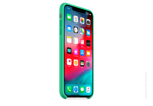 iPhone Xs Max Silicone Case - Spearmint Copy
