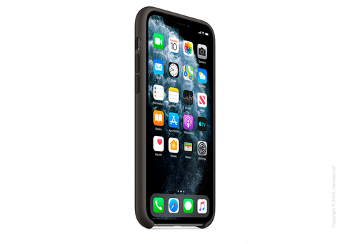iPhone 11 Pro Silicone Case - Black Copy